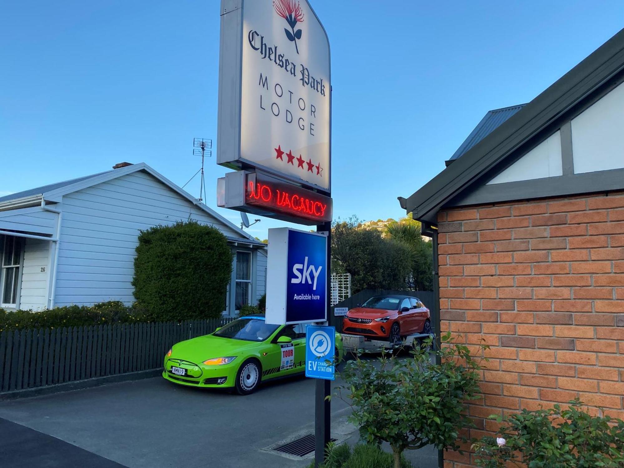 Chelsea Park Motor Lodge Нельсон Екстер'єр фото